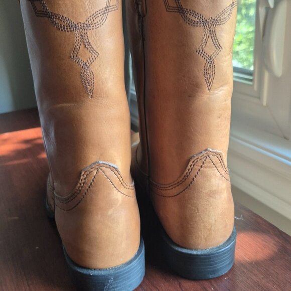 NWT Ariat Country Western Cowboy Leather Boots Women 6.5B - Picture 5 of 7